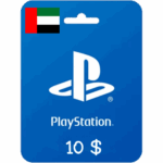 بطاقة بلاي ستيشن 10$ (المتجر الاماراتي)