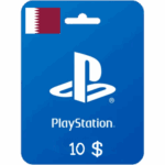 بطاقة بلاي ستيشن 10$ (المتجر القطري)