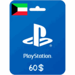 بطاقة بلاي ستيشن 60$ (المتجر الكويتي)