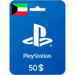 بطاقة بلاي ستيشن 50$ (المتجر الكويتي)
