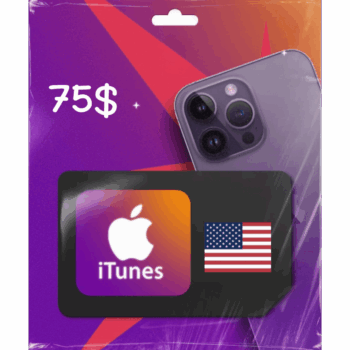 Apple Gift Cards - iTunes 75$ (US Store)